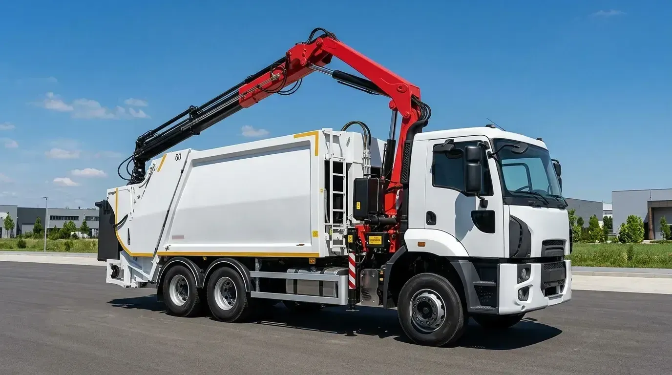 Crane Mounted Garbage Trucks