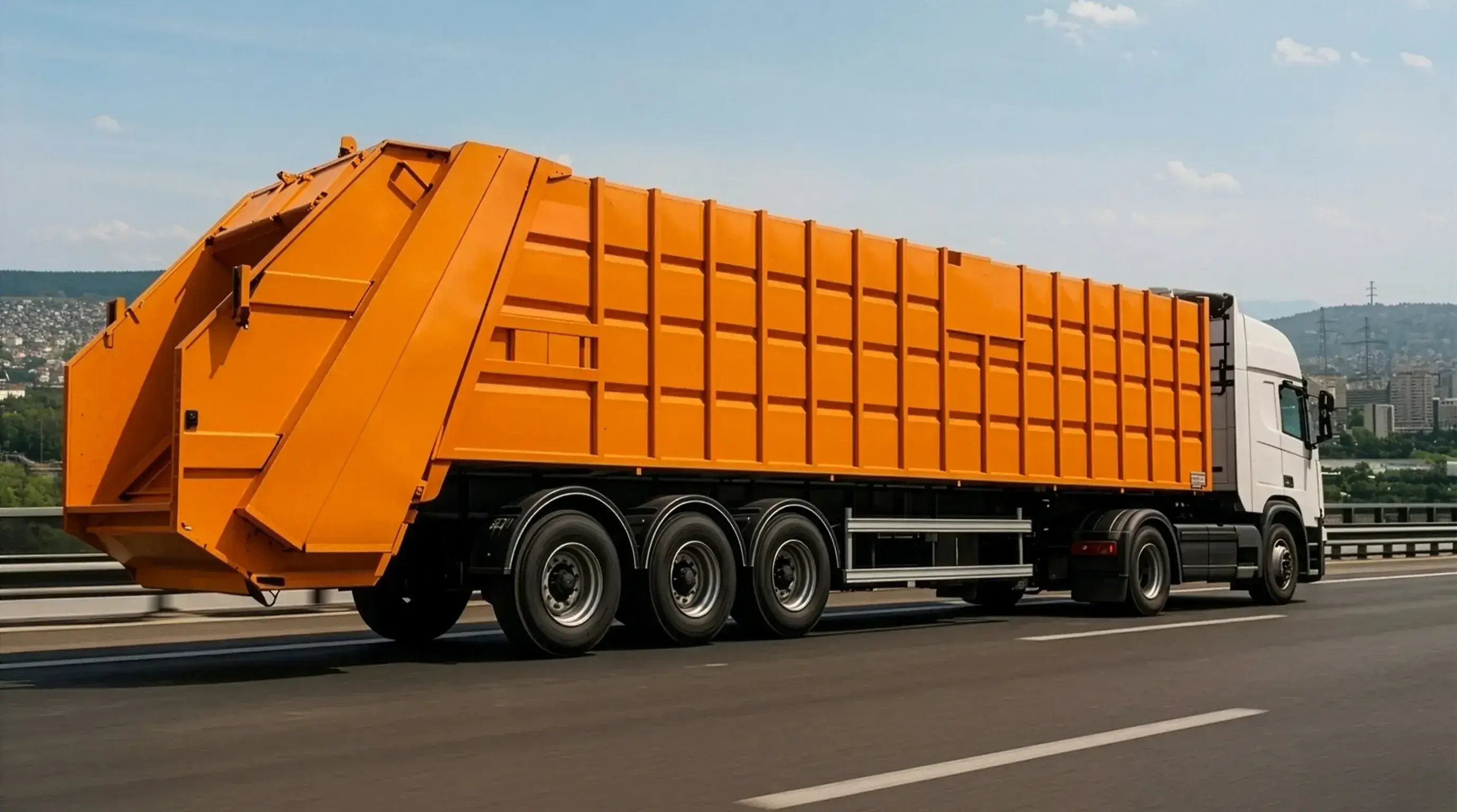Semi-Trailer Garbage Transfer Trucks