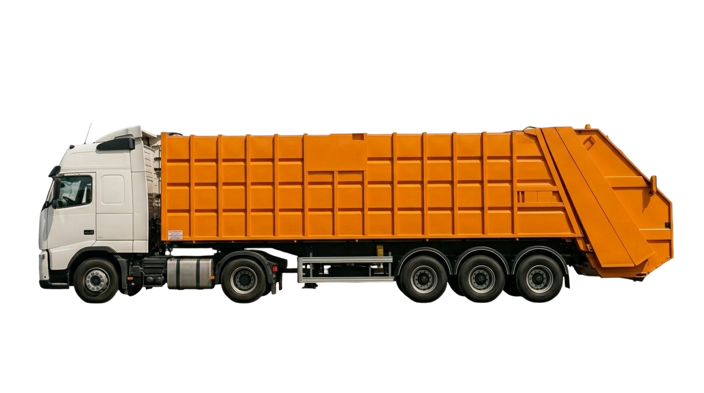 Semi-Trailer Garbage Transfer Trucks